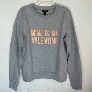 Women’s Halogen Grey Crewneck Sweatshirt